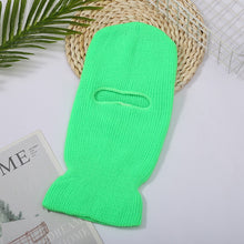 Load image into Gallery viewer, Unisex Full Face Cover 1 Hole Ski Mask Balaclava Beanies Hats For Men Women Army Tactical Cs Windproof Knit Hat Winter Warm Caps

