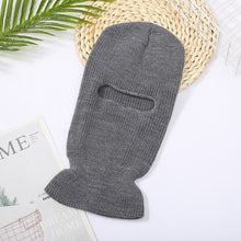 Load image into Gallery viewer, Unisex Full Face Cover 1 Hole Ski Mask Balaclava Beanies Hats For Men Women Army Tactical Cs Windproof Knit Hat Winter Warm Caps
