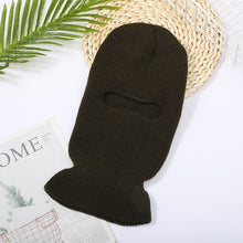 Load image into Gallery viewer, Unisex Full Face Cover 1 Hole Ski Mask Balaclava Beanies Hats For Men Women Army Tactical Cs Windproof Knit Hat Winter Warm Caps
