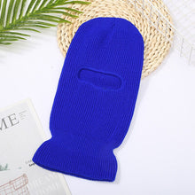 Load image into Gallery viewer, Unisex Full Face Cover 1 Hole Ski Mask Balaclava Beanies Hats For Men Women Army Tactical Cs Windproof Knit Hat Winter Warm Caps
