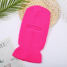 Load image into Gallery viewer, Unisex Full Face Cover 1 Hole Ski Mask Balaclava Beanies Hats For Men Women Army Tactical Cs Windproof Knit Hat Winter Warm Caps
