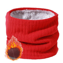 Load image into Gallery viewer, Neck Gaiters Unisex Knitted Warm Scarf Winter Autumn Ring Women Bandana Solid Scarf Fleece Men Headband Neck Scarf Shawl
