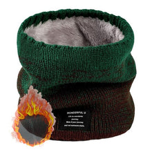 Load image into Gallery viewer, Neck Gaiters Unisex Knitted Warm Scarf Winter Autumn Ring Women Bandana Solid Scarf Fleece Men Headband Neck Scarf Shawl
