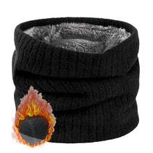 Load image into Gallery viewer, Neck Gaiters Unisex Knitted Warm Scarf Winter Autumn Ring Women Bandana Solid Scarf Fleece Men Headband Neck Scarf Shawl
