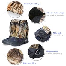 Load image into Gallery viewer, \Waterproof Gaiters Cycling Leg warmers Leg Cover Camping Hiking Ski Boot Travel Shoe Snow Hunting Climbing Gaiters
