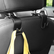 Load image into Gallery viewer, Universal Car Headrest Back Seat Hook 4pcs Seat Hanger Vehicle Organizer Holder for Handbags Purses Coats and Grocery Bag
