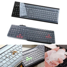 Load image into Gallery viewer, Keyboard Protectors Universal Silicone Desktop Computer Keyboard Cover Skin
