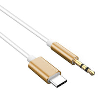 Load image into Gallery viewer, Usb Type C To 3.5mm Aux Audio Cable Headset Speaker Headphone Jack Adapter Car Aux for Samsung S20 Plus Note 20 S21 Ultra Tab S7
