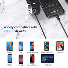 Load image into Gallery viewer, Usb Type C To 3.5mm Aux Audio Cable Headset Speaker Headphone Jack Adapter Car Aux for Samsung S20 Plus Note 20 S21 Ultra Tab S7
