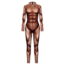 Load image into Gallery viewer, Cosplay Tigers Costume Bodysuit Spandex Zentai Party Clothing Slim Leopard Pattern Bodysuits
