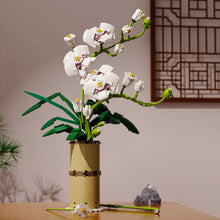 Load image into Gallery viewer, Valentine's Day Bouquet Building Blocks Home Furnishing Bonsai Plant Romantic Rose Flower Model DIY Assembled Brick Girl Gift
