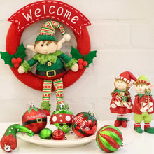 Load image into Gallery viewer, Valery Madelyn 70Pcs Christma Balls Christmas Tree Hanging Balls Pendant Ornament Red Green Christmas New Year Party Decoration
