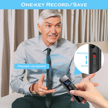 Load image into Gallery viewer, Vandlion V63 Voice Activated Recorder with 1050mAH Large Capacity Battary Recording Device with Variable Speed Playback
