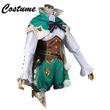Load image into Gallery viewer, Venti Cosplay Costumes Game Genshin Impact Barbatos Cosplay Wig Hat Cloak Accessories Suit Halloween Costumes for Women Men
