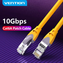 Load image into Gallery viewer, Ethernet Cable SSTP RJ45 Lan Network Cable 10 Gigabit High Speed 500MHz Cat6 a Patch Cord for Modem Router Cable
