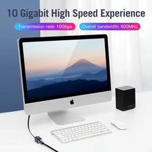 Load image into Gallery viewer, Cat7 Ethernet Extension Cable RJ45 Cat7/Cat6 Male to Female Rj45 Ethernet Extender Adapter for PC Laptop Ethernet Cable
