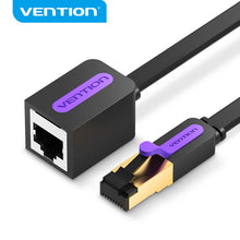 Load image into Gallery viewer, Cat7 Ethernet Extension Cable RJ45 Cat7/Cat6 Male to Female Rj45 Ethernet Extender Adapter for PC Laptop Ethernet Cable
