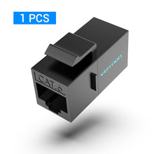 Load image into Gallery viewer, RJ45 Connector Cat6 Ethernet Adapter Female to Female R J45 8P8C Network Extender Extension Cable for Ethernet Cable
