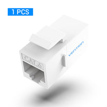 Load image into Gallery viewer, RJ45 Connector Cat6 Ethernet Adapter Female to Female R J45 8P8C Network Extender Extension Cable for Ethernet Cable
