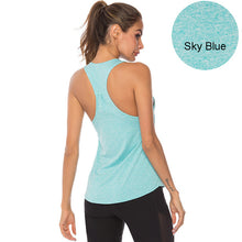 Load image into Gallery viewer, Yoga Shirts Women Sport Singlet Athletic Fitness Sport Tank Tops

