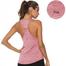 Load image into Gallery viewer, Yoga Shirts Women Sport Singlet Athletic Fitness Sport Tank Tops
