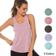 Load image into Gallery viewer, Yoga Shirts Women Sport Singlet Athletic Fitness Sport Tank Tops
