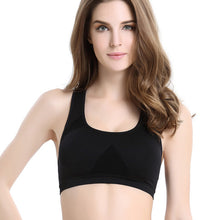 Load image into Gallery viewer, Yoga Bra Sweat Shockproof Padded Sports Bra Top Athletic Gym Running Clothes For Women

