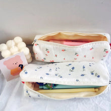 Load image into Gallery viewer, Pencil Case Fresh Style Pencil Bag Small Flowers Pencil Cases Cute Simple Pen Bag
