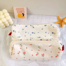 Load image into Gallery viewer, Pencil Case Fresh Style Pencil Bag Small Flowers Pencil Cases Cute Simple Pen Bag
