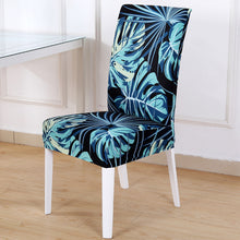 Load image into Gallery viewer, Square lattice printed stretch chair cover for dining room office banquet chair protector elastic material armchair cover
