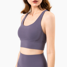 Load image into Gallery viewer, Yoga Tops Bra Solid Color And Sexy Sports Wear Outdoor Exercise Clothes
