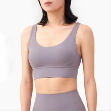 Load image into Gallery viewer, Yoga Tops Bra Solid Color And Sexy Sports Wear Outdoor Exercise Clothes
