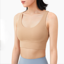 Load image into Gallery viewer, Yoga Tops Bra Solid Color And Sexy Sports Wear Outdoor Exercise Clothes
