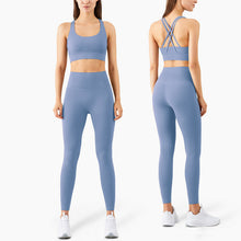 Load image into Gallery viewer, Yoga Set Leggings And Tops Fitness Sports Suits Gym Clothing For Women
