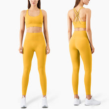 Load image into Gallery viewer, Yoga Set Leggings And Tops Fitness Sports Suits Gym Clothing For Women
