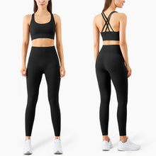 Load image into Gallery viewer, Yoga Set Leggings And Tops Fitness Sports Suits Gym Clothing For Women
