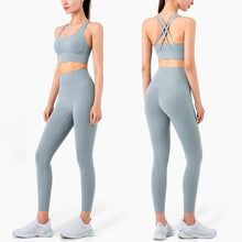 Load image into Gallery viewer, Yoga Set Leggings And Tops Fitness Sports Suits Gym Clothing For Women
