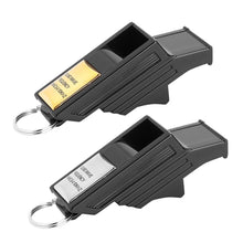 Load image into Gallery viewer, Soccer Football Referee Whistle Basketball Volleyball Handball Whistles Sports Teacher Coach Equipment Camping Survival Whistles

