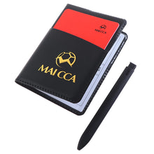 Load image into Gallery viewer, Soccer Referee Red Yellow Card Professional Fair Play Cards Football Linesman Leather Case Bag Set Sports Game Equipment
