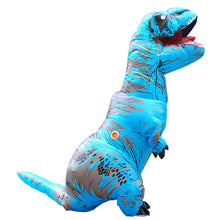 Load image into Gallery viewer, Adult Inflatable Dinosaur Costume T REX  Cosplay Party Costume Halloween Costumes for Men Women Anime Fancy Dress Suit
