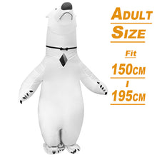 Load image into Gallery viewer, Anime Inflatable Costume Green Alien Adult Kids Funny Blow Up Suit Party Fancy Dress Party Cosplay Halloween Costume

