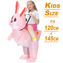 Load image into Gallery viewer, Anime Inflatable Costume Green Alien Adult Kids Funny Blow Up Suit Party Fancy Dress Party Cosplay Halloween Costume
