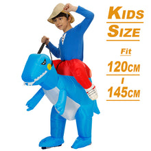 Load image into Gallery viewer, Anime Inflatable Costume Green Alien Adult Kids Funny Blow Up Suit Party Fancy Dress Party Cosplay Halloween Costume
