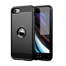 Load image into Gallery viewer, For Cover iPhone SE 2020 Case For iPhone SE 2020 Cover Shockproof TPU Carbon Fiber Case For iPhone 7 8 Plus 11 12 Pro Max Fundas
