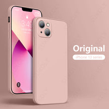 Load image into Gallery viewer, For iPhone 11 12 Pro SE 2 Case Luxury Original Silicone Full Protection Soft Cover For iPhone X XR 11 XS Max 7 8 6 6s Phone Case
