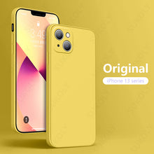 Load image into Gallery viewer, For iPhone 11 12 Pro SE 2 Case Luxury Original Silicone Full Protection Soft Cover For iPhone X XR 11 XS Max 7 8 6 6s Phone Case
