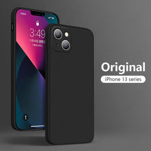Load image into Gallery viewer, For iPhone 11 12 Pro SE 2 Case Luxury Original Silicone Full Protection Soft Cover For iPhone X XR 11 XS Max 7 8 6 6s Phone Case
