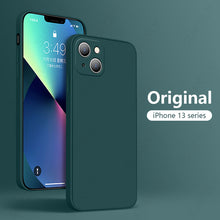 Load image into Gallery viewer, For iPhone 11 12 Pro SE 2 Case Luxury Original Silicone Full Protection Soft Cover For iPhone X XR 11 XS Max 7 8 6 6s Phone Case
