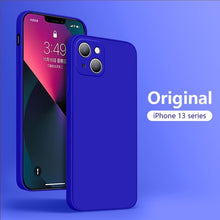Load image into Gallery viewer, For iPhone 11 12 Pro SE 2 Case Luxury Original Silicone Full Protection Soft Cover For iPhone X XR 11 XS Max 7 8 6 6s Phone Case
