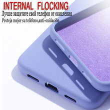 Load image into Gallery viewer, For iPhone 7 6 6S 8 Plus Case Luxury Original Liquid Silicone Soft Cover For iPhone 11 12 Pro X XR XS Max Shockproof Phone Case
